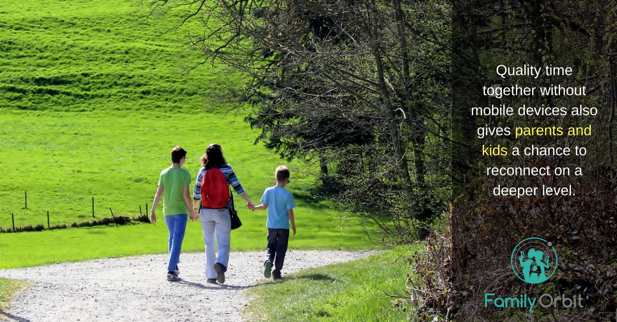 Why Screen Free Time Is Good For The Whole Family Family Orbit Blog