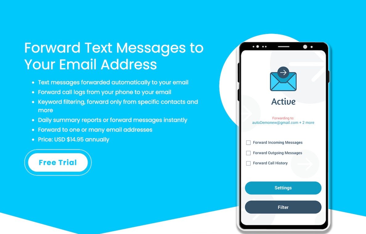 Banner for Auto Forward Text Android App