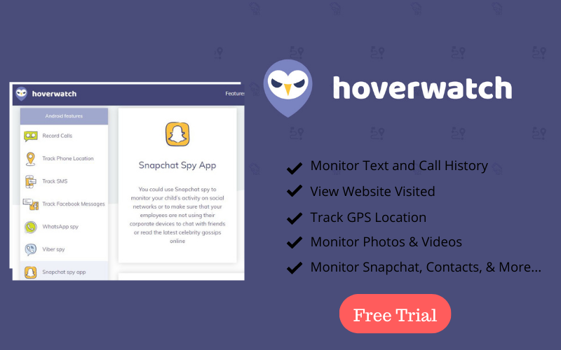 HoverWatch Android SnapChat Spy App