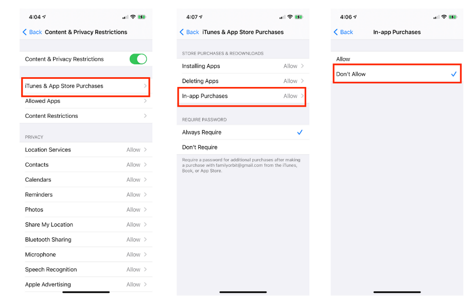 Steps to Block In-App Purchase in iOS