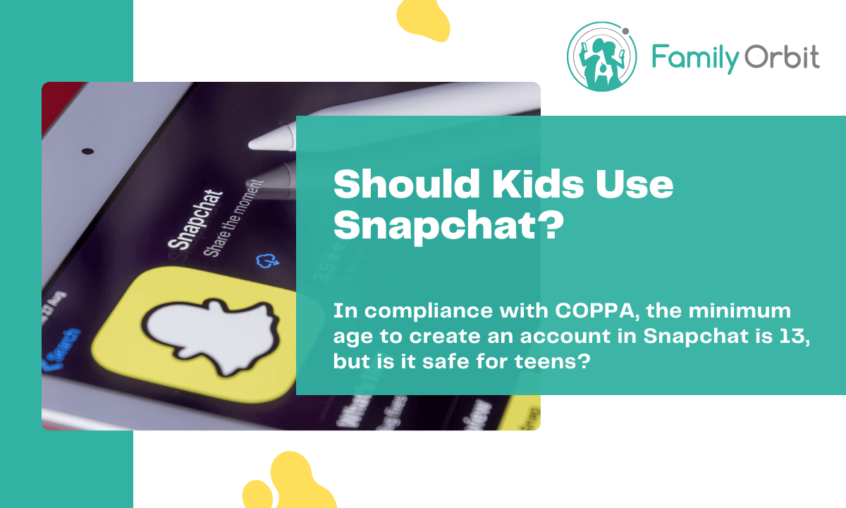 Snapchat users must be 13 years of age to create an account. But is it safe for kids?