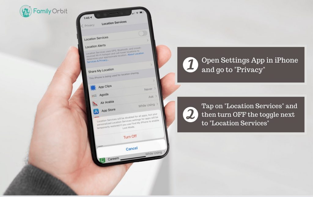 How to turn OFF location services on your iPhone
