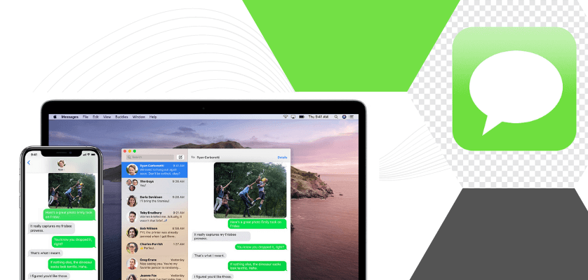 Sync with iCloud to Read Text Messages Online on macOS