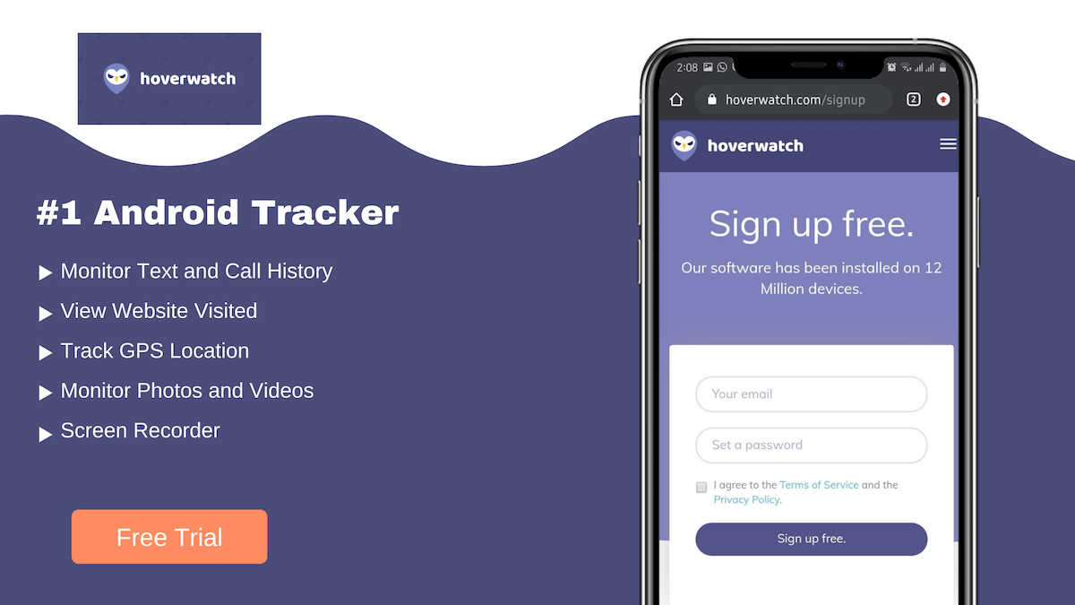 HoverWatch Android Phone Monitoring App