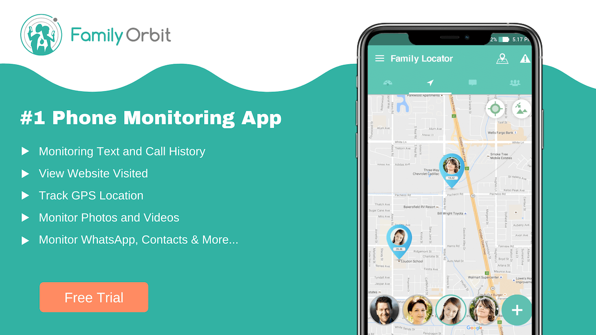 Family Orbit Phone Monitoring App Banner