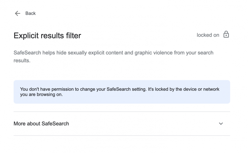 How to Turn on Safe Search on Google Search [and The Rest]? Family