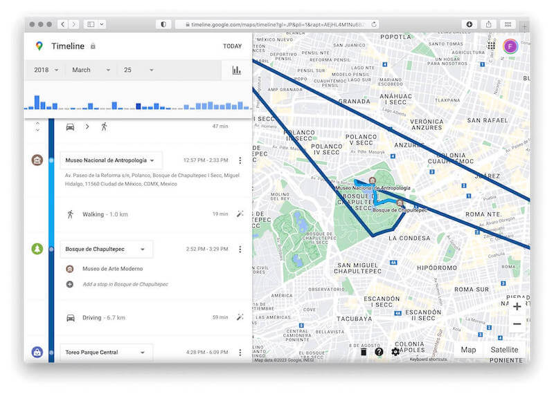 Google Timeline to track android phone location without your child knowing about it