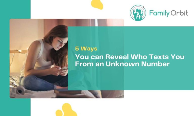 how to find whose number is texting you