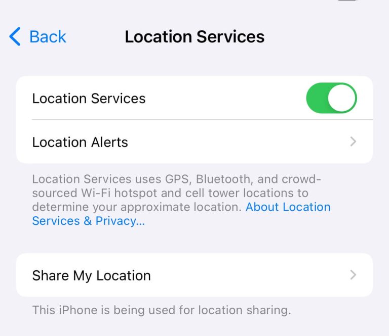Why Can't I Share My Location On iPhone? Common Issues And Fixes