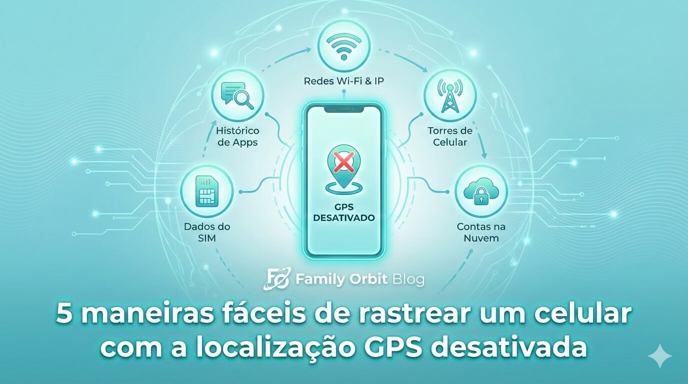5 maneiras fáceis de rastrear um celular com a localização GPS desativada